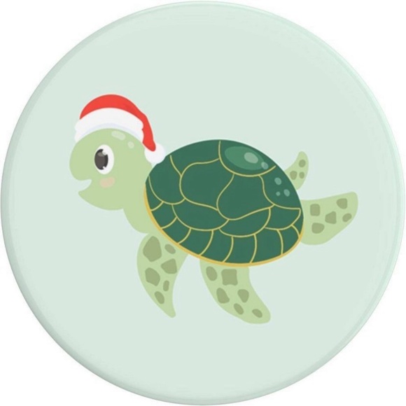 PopSocket PopGrip Santa Turtle - Picture 5 of 7